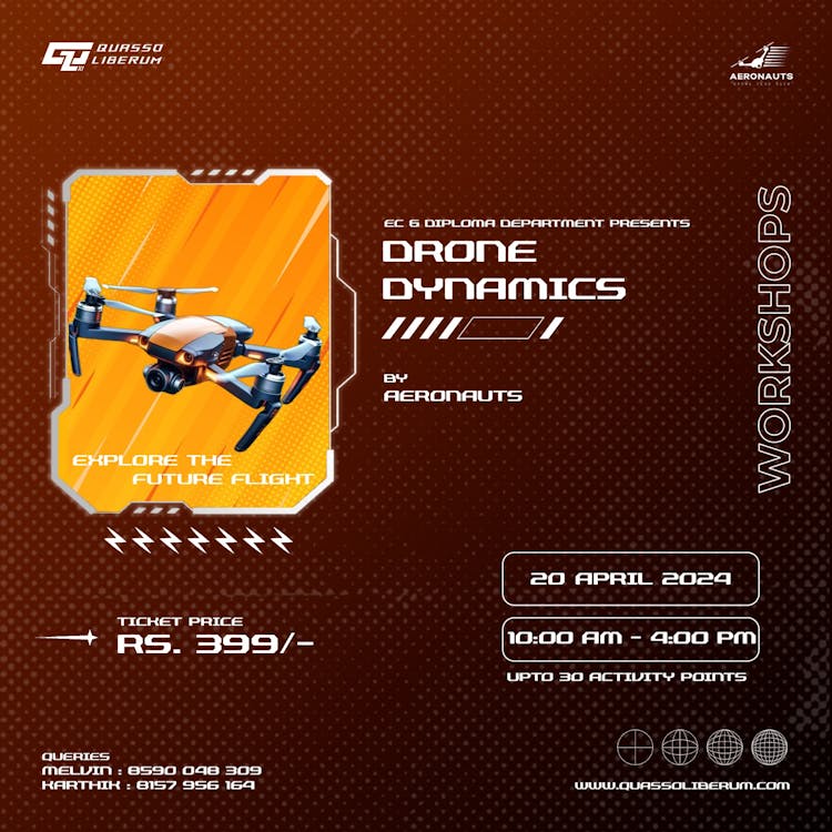 Drone Dynamics: Explore the Future Flight 8